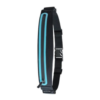 Coverzone Profesyonel Spor Bel Çantası, Suya Dayanıklı Naylon + Lycra, Yansıtıcı Şeritli, Koşu, Yürüyüş ve Egzersiz İçin, Mobil Telefon, Kart, Para Taşıma Çantası | WB13
