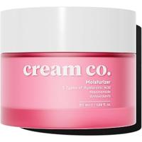 Cream Co. Su Bazlı Moisturizer Nemlendirici Aydınlatıcı Yüz Kremi, Hyaluronik Asit, 50 ML, Tüm Cilt Tipleri