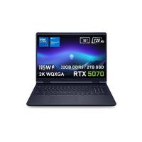 Dell Alienware 16 Aurora Intel Core 9-270H 32GB DDR5 2TB SSD RTX5070 8GB 115W 16 inç 2K W11H Laptop