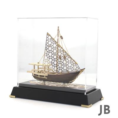 Deri Kutulu Pirinç Gemi Alk3365