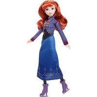 Disney Frozen Anna Moda Bebek ve Aksesuarları, Çıkarılabilir Elbise ve Patenlerle Buz Pateni Görünümü Artı 1 Çift Ayakkabı, Frozen'dan esinlenilmiş: Kış Festivali
