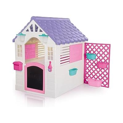 Dolu Aksesuarlı Oyun Evi Pembe 2578