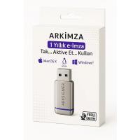 Elektronik İmza Cihazı, USB Bağlantılı Token, Resmi E-İmza Sertifikası, PDF, Word, Excel Belge İmzalama, Mobil ve E-Devlet Aktivasyonlu, BTK Onaylı, Ergonomik Tasarım (1 Yıllık)