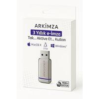Elektronik İmza Cihazı, USB Bağlantılı Token, Resmi E-İmza Sertifikası, PDF, Word, Excel Belge İmzalama, Mobil ve E-Devlet Aktivasyonlu, BTK Onaylı, Ergonomik Tasarım (3 Yıllık)