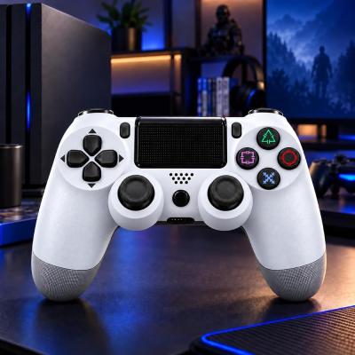 Elite White Kablosuz Oyun Kolu, Bluetooth Gamepad, PS4/PC/Android TV Uyumlu, Çift Titreşimli, Şarj Edilebilir
