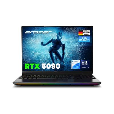 ERAZER Beast 16 X10 MD600094 Ultimate Intel Ultra 9 290HX 32GB RAM 2TB SSD RTX5090 16" 300Hz MiniLed QHD+ W11H Oyuncu Laptop