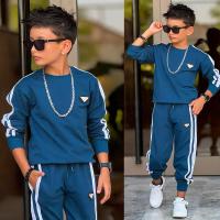 Erkek Çocuk 2 Parça Eşofman Takımı – Sweatshirt ve Pantolon Spor Şık Takım 60335-M
