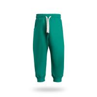 Erkek/Kız Çocuk Jogger Eşofman Altı Cepli Paçası Kaşkorseli Yeşil