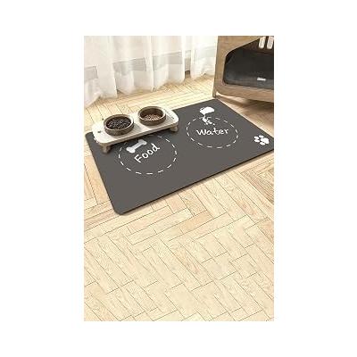 Evcil Hayvan Beslenme Matı Çizgi Patili Su Geçirmez Kaymaz Kedi Köpek Mama Paspası (19MMD240121)