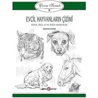 Evcil Hayvanların Çizimi - Çizim Sanatı 9: Köpek, Kedi, At ve Diğer Hayvanlar
