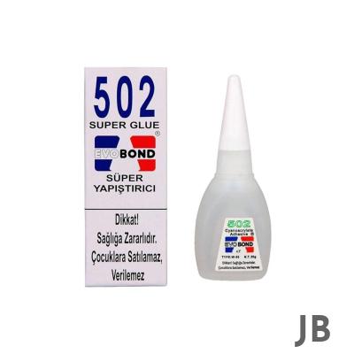 Evobond 502 Japon Yapıştırıcısı Süper Glue 20 Gr