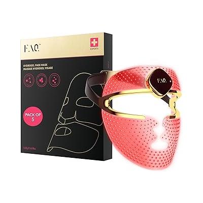 FAQ 202 Gelişmiş 8 Renkli LED Yüz Maskesi + FAQ Glass Skin Yüz Maskesi Seti – Işıldayan Bir Cilt İçin Nemlendirici ve Aydınlatıcı Cilt Bakımı – Rahatlatıcı ve Dengeleyici Yüz Maskeleri