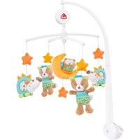 Fehn Müzik Mobil Orman - Orman Hayvanları ile Bebek Uyku Yardımı - Bebek Mobil Müzik Kutusu Melodi - 0-5 Ay arası Bebekler için Müzik Mobil Bebek Yatağı Oyuncak