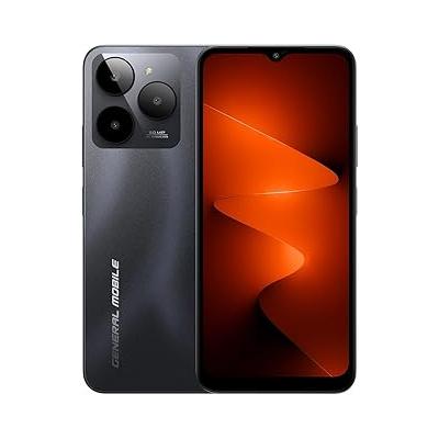 General Mobile GM ERA 30 Akıllı Telefon 4 GB RAM & 128 GB Hafıza, Cosmic Black