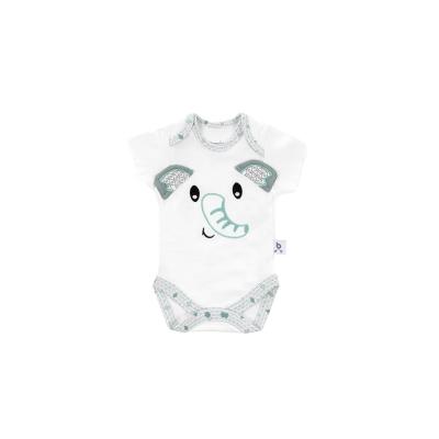 Gezenbebe Hero Bebekler İçin Nakışlı Kısa Kol Body