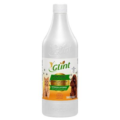 Glint Pet Cleaner 1 Litre%100 Bitkisel Evcil Hayvan Kedi Köpek Çok Amaçlı Temizlik Pati Temizleyici Şampuan Koku Giderici