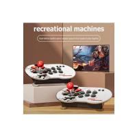 glrtech M9 Retro Arcade Joystick Konsolu, PS1 Atari Uyumlu, Çift Kişilik, 10000 Oyunlu, Beyaz
