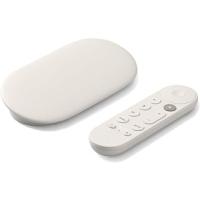 Google TV Streamer 4K - Sesli Arama Uzaktan Kumandasıyla TV'nizde Hızlı Akış Eğlencesi - 4K HDR'de Film, Şov, Canlı TV ve Netflix İzleyin - Akıllı Ev Kontrolü - 32 GB Depolama - Porselen