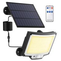 Greentech Güneş Enerjili, Hareket Sensörlü, 228 Boncuk LED Aydınlatma/GT-SL33