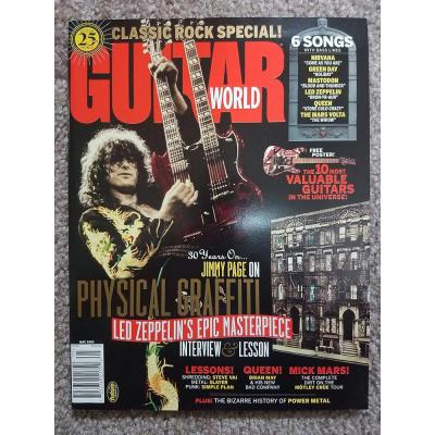 Guitar World Magazine Classic Rock Special Led Zeppelin's Epic Masterpiece Physical Graffiti 30th Anniversary May 2005