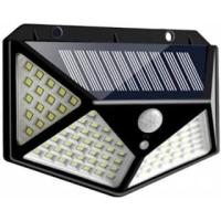 Güneş Enerjili Lamba Led Sokak Dış Ortam Solar Bahçe Aydınlatması Su Geçirmez Sensörlü (100 Led)