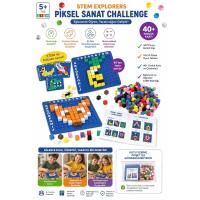 HAPPENS Kodlama Oyunu 402 Parça Eğitici Zeka Oyunu – Çocuklar için Puzzle Shape Oyuncak – 5 Yaş ve Üzeri
