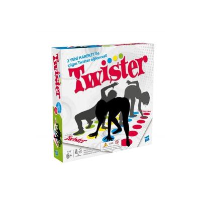 Hasbro Gaming Klasik Twister Oyunu | Çocuklar İçin Parti Oyunu | İç Mekânda Aktif Oyun Eğlencesi | 6 Yaş ve Üzeri | 2 veya Daha Fazla Oyuncu | Aile Oyunu