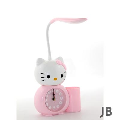Hello Kitty Masa Lambası Saat Ve Kalemlik Alk2584