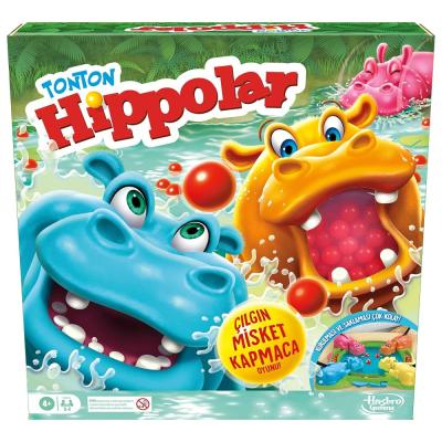 Hungry Hungry Hippos Oyunu | Anında Bilye Yeniden Fırlatma Özelliği | Kolay Kurulum ve Saklama | 4 Yaş ve Üzeri | 2-4 Oyuncu | Çocuk Oyunu | Türkçe versiyonu