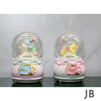 Işıklı Müzikli Kar Küresi Orta Boy Alk3045