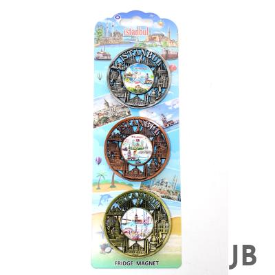 İstanbul Temalı Metal Magnet 3'lü Set Alk2890