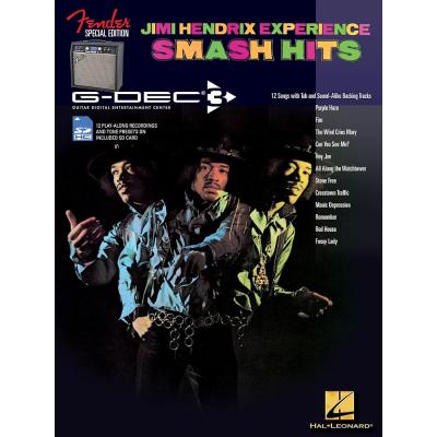 Jimi Hendrix Experience Smash Hits: Fender Special Edition G-DEC 3: Includes SD Card: Jimi Hendrix - Smash Hits (Guitar Play-along)
