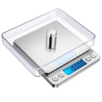 Jouis Dijital Mutfak Hassas Tartı, 3 KG Kapasite, 0.1 Gr Hassasiyet, LCD Ekran, Mutfak ve Kuyumcu Terazisi