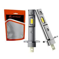 Joyecar H1 Mini LED Far Ampulü, Kablosuz Otomotiv Aydınlatma, Gümüş Renk, Yüksek Parlaklık CSP Çip
