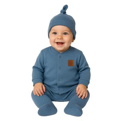 Julayla İnterlok 3lü Erkek Bebek Takımı-1