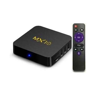 Junglee 4K Ultra Hd Android Tv Box Mx10 Ram:1Gb Rom:8Gb Android Media Player Siyah MX10