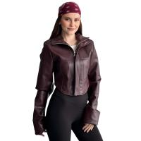 Kadın Korse Detaylı Crop Deri Ceket – Fermuarlı, Vücuda Oturan Fit, Modern Şık Kısa Suni Deri Ceket, Günlük & Gece Kombin Kadın Ceket