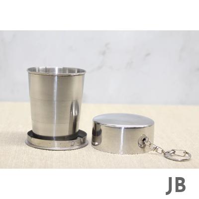 Katlanabilir Tekli Paslanmaz Çelik Shot Bardak Alk3935