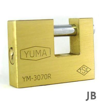 Kayar Milli Pirinç Asma Kilit 79 Mm - Yeni Tip