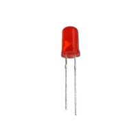 Kırmızı Mantar Led Diyot Lamba 100 lü 1 Paket Kırmızı 4.8 mm Mini Mantar Led Lamba Deney Bilim Proje Arduino Işığı