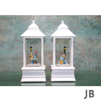 Kış Masalı Tasarımı Işıklı Müzikli Kar Küresi Alk3408