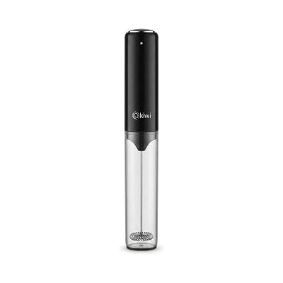 Kiwi KCW-1224 Şarjlı Kablosuz Mini Mikser – Tek Bardaklık Ayran, Kahve ve Yumurta Çırpıcı, Kapaklı Type-C Güçlü Süt Köpürtücü