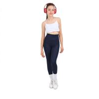 Kız çocuk Okul Yüksek Bel, Koşu, Yürüyüş, Casual, Yoga, Spor, Atletik, Egzersiz, Fittness Tayt