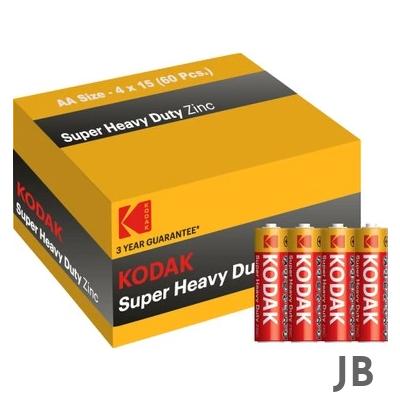 Kodak Aa Pil Super Heavy Duty Çinko Karbon Kalem Pil 60