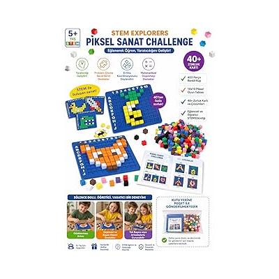 Kodlama oyunu 402 Parça Eğitici Zeka Oyunu – Çocuklar İçin Puzzle shape Oyuncak
