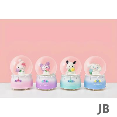 Kuromi Işıklı Kar Küresi 9 Cm Alk3398