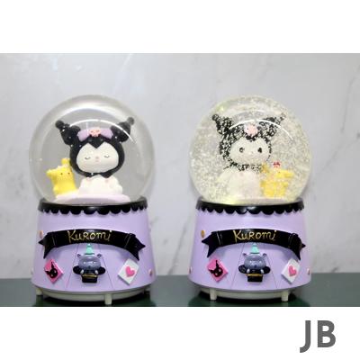Kuromi Işıklı Müzikli Kar Küresi Orta Boy Alk3044