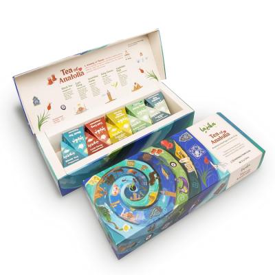 Lazika – Hediyelik Anadolu Çay Koleksiyonu, Siyah, Yeşil, Earl Grey ve Bitki Çayları, Çay Severler İçin Özel Set (Tea of Anatolia)