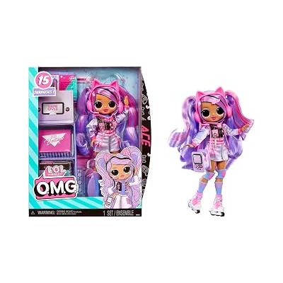 LOL Sürpriz OMG Ace Moda Bebek, Oyun Temalı Moda ve Aksesuarları Dahil 15 Sürprizle - 4 Yaş ve Üzeri Çocuklar için Harika Hediye