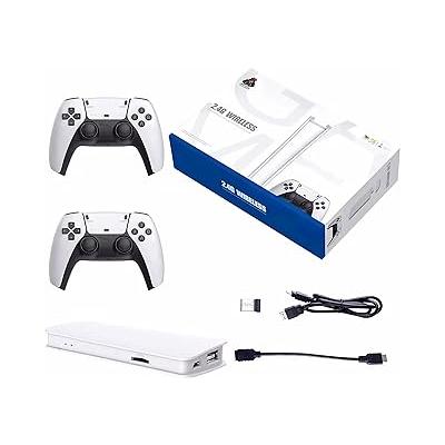 M15 PRO Retro Oyun Konsolu, 2 Kablosuz Oyun Konsolu, 64 GB, 20000 Oyun, 3D, HD, TV, PS1 HDMI 4K Emülatörleri, Arcade Oyunları, Çocuklar ve Yetişkinler için Hediye